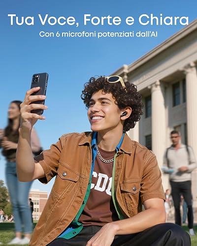 soundcore P31i by Anker, Real-Time Adaptive Noise Cancelling, Hi-Res Sound, Wireless Bluetooth Earbuds, Translation Earbuds, 50H Playtime, Wireless Earbuds, Bluetooth Earbuds, Bluetooth Headphones - 7