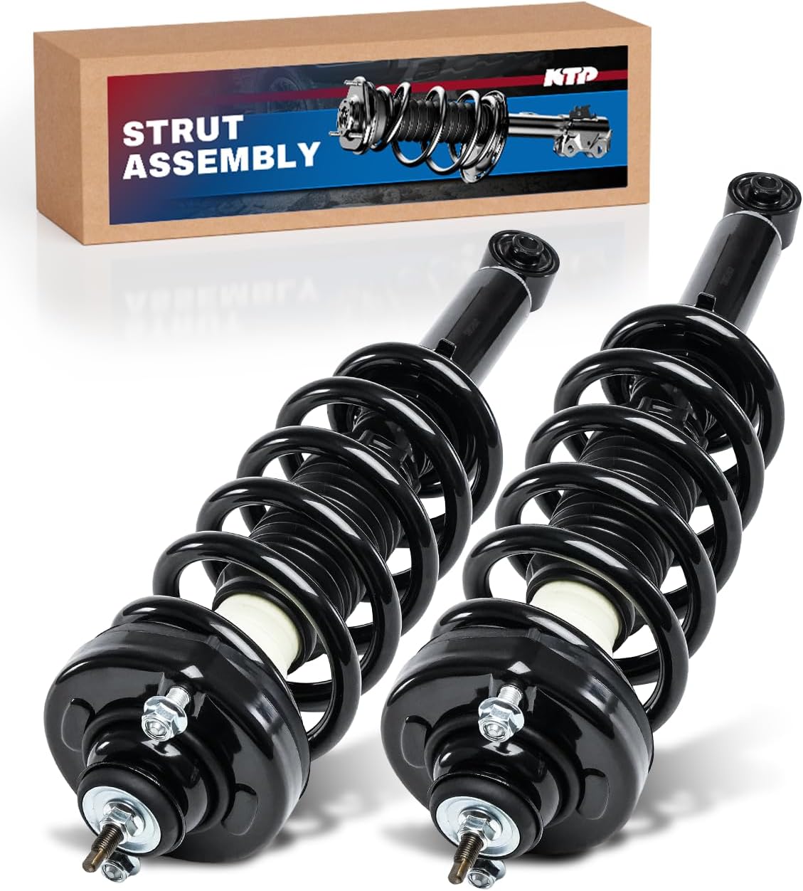 KTP 2pcs Rear Struts Complete Assembly Fit for 2011-2019 Dodge Journey,AWD,FWD,Rear Shocks Replace 172896