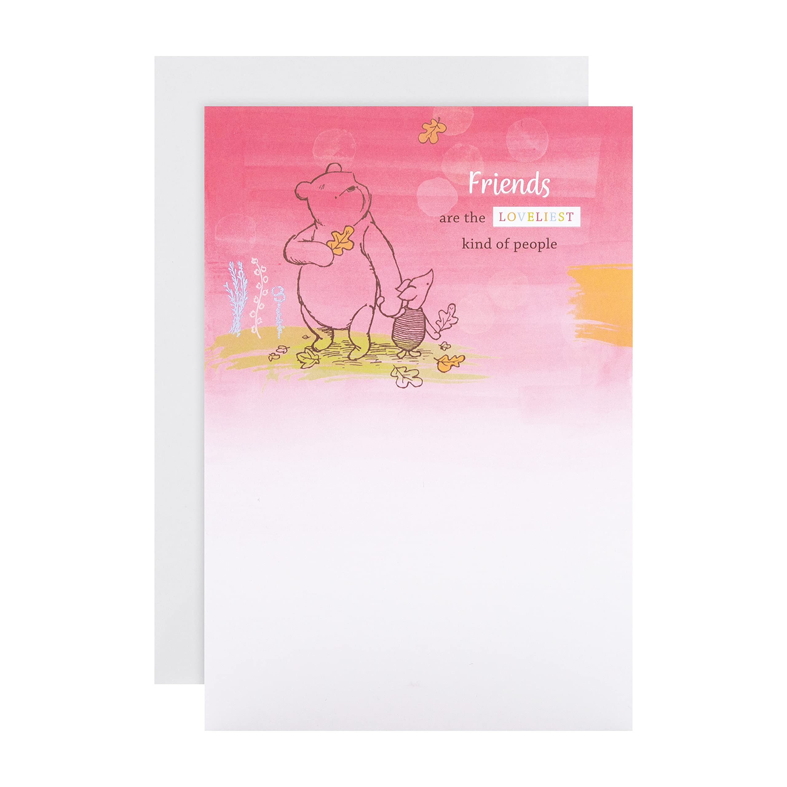 Hallmark Disney Winnie the Pooh Friend Thank You Card