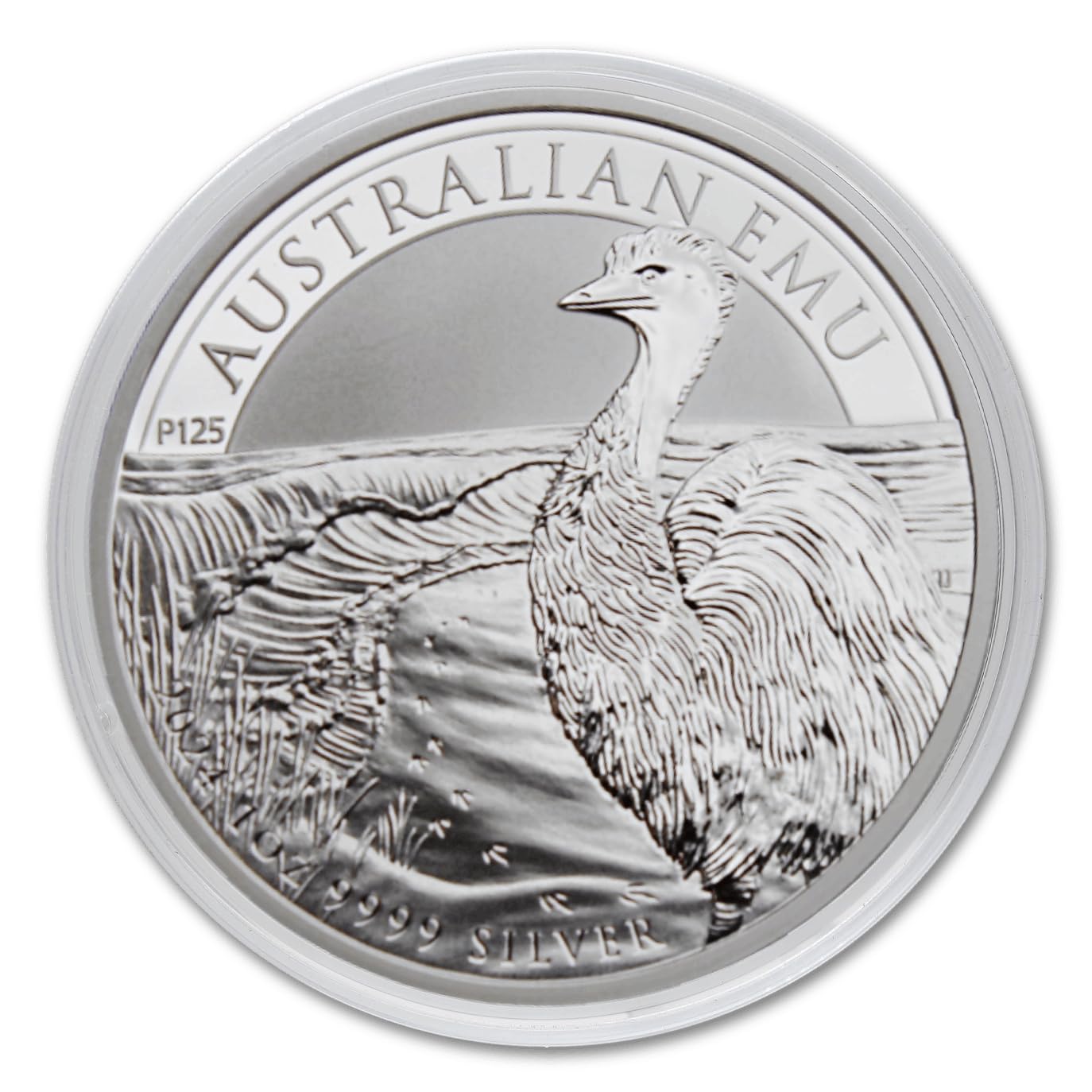 新品EMU38オーストラリア 2024 P 1 oz Australian Silver Emu Coin Brilliant Uncirculated with