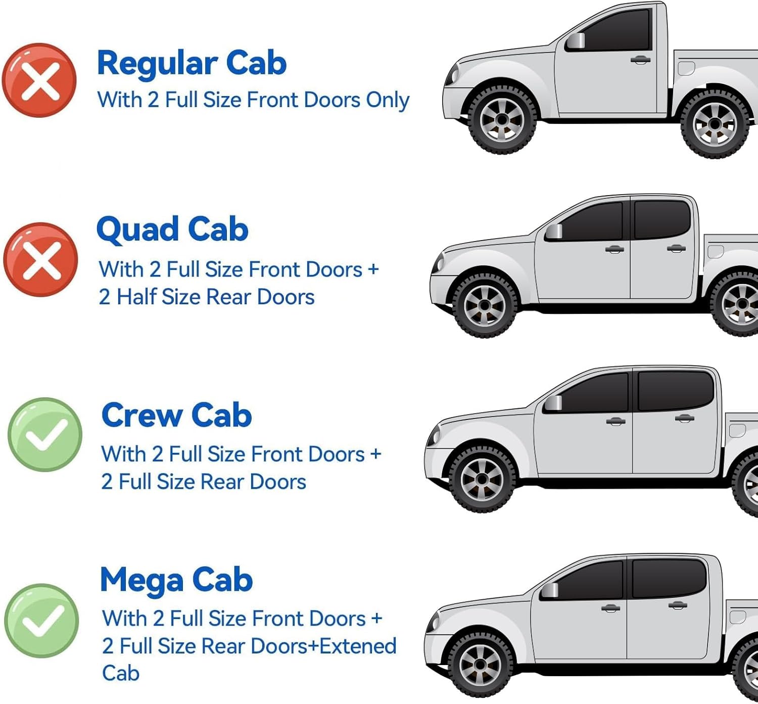 Similar to**** Window Visors Rain Guards for 2010-2025 Dodge Ram 2500 & 3500 Crew Cab, Window Vent Wind Deflectors Visors Shades 2019-2025 Ram 2500 crew cab
