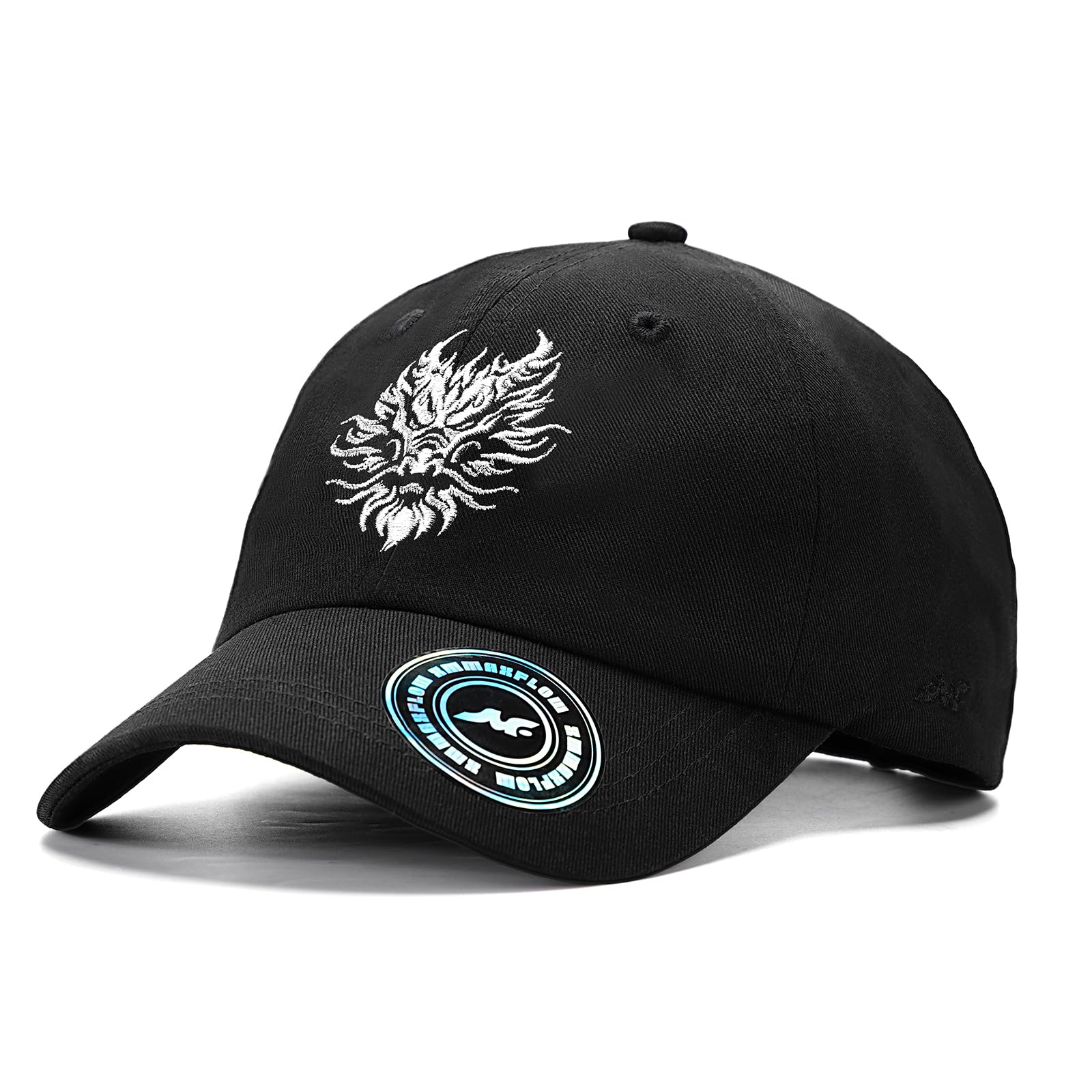 Gorra de béisbol ajustable de algodón suave sin estructura para hombres y mujeres