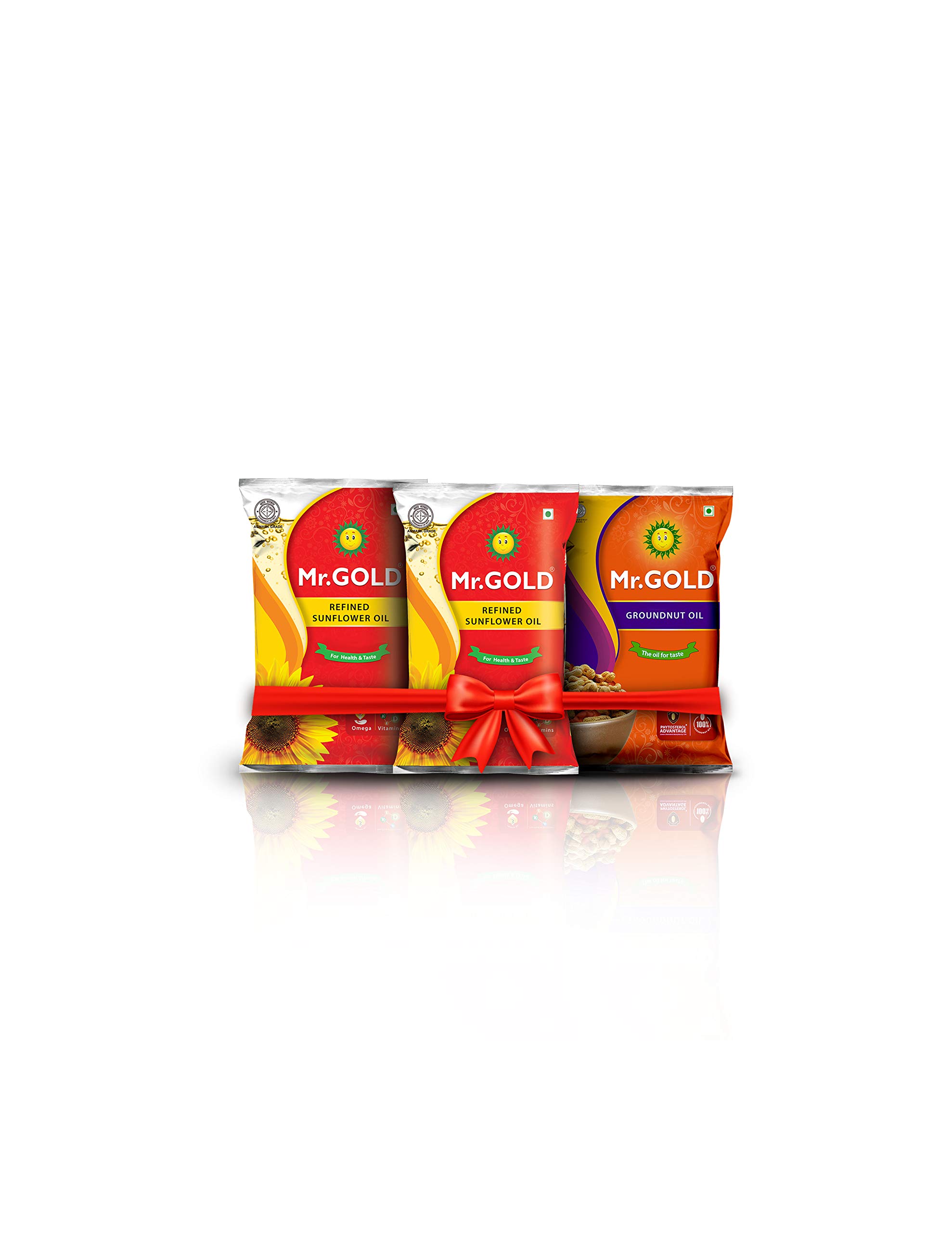 Mr. Gold Basic Family Combo (Refined Sunflower Oil 2L, Filtered Groundnut Oil 1L) - Total 3L (B07PDDG5J4) Amazon Price History, Amazon Price Tracker