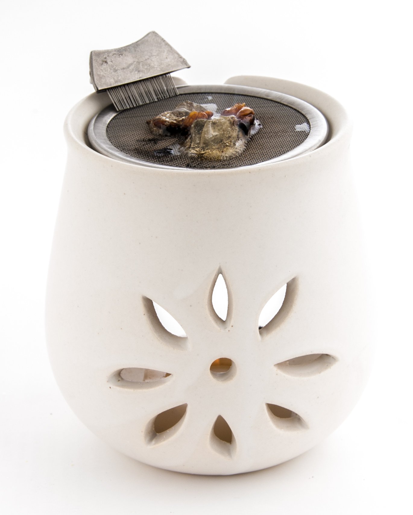 2 Colini Per Incenso In Acciaio Inox – Diametro 10 Cm, Setaccio Fine Per Bruciatori E Lampade Aromatiche