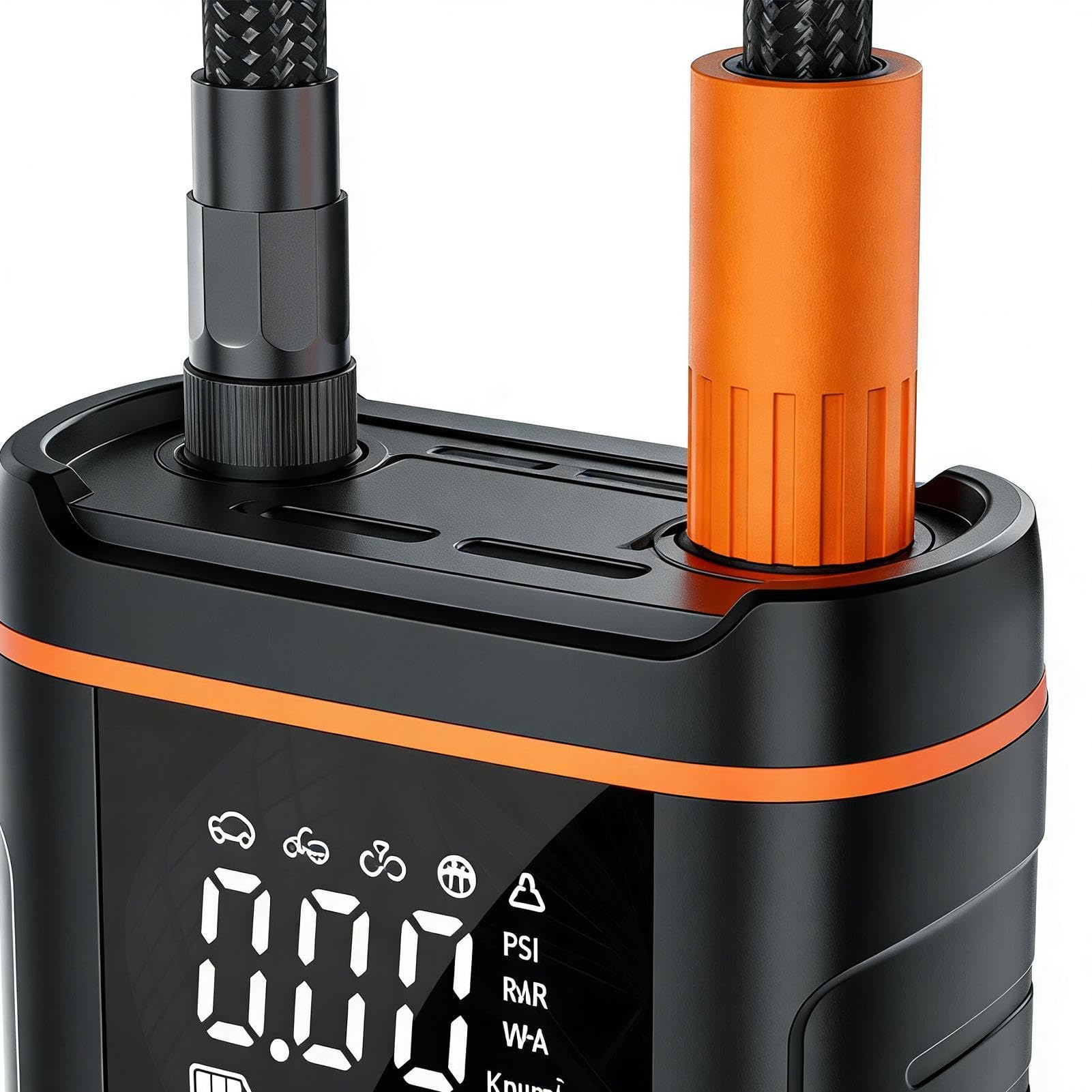 Gonfiapenne Portatile per Pneumatici Attrezzi Auto Ricaricabili USB | Pompa d'Aria per Pneumatici Per Automobili, Veicoli, Biciclette, Bici E Palloni