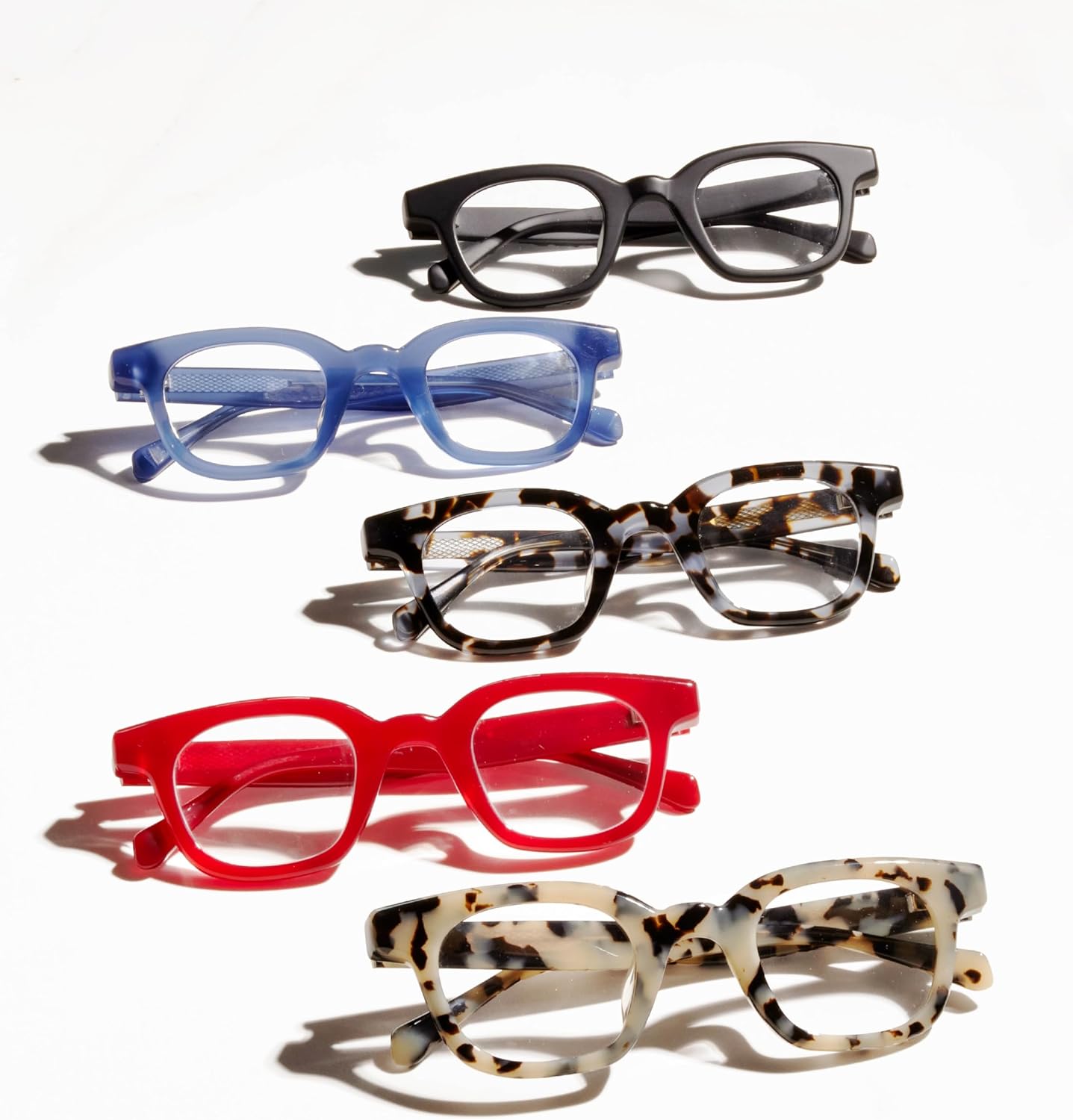 eyebobs - Source Material | Premium Reading Glasses for Men and Women | Square Frame for Average Faces - Image 5