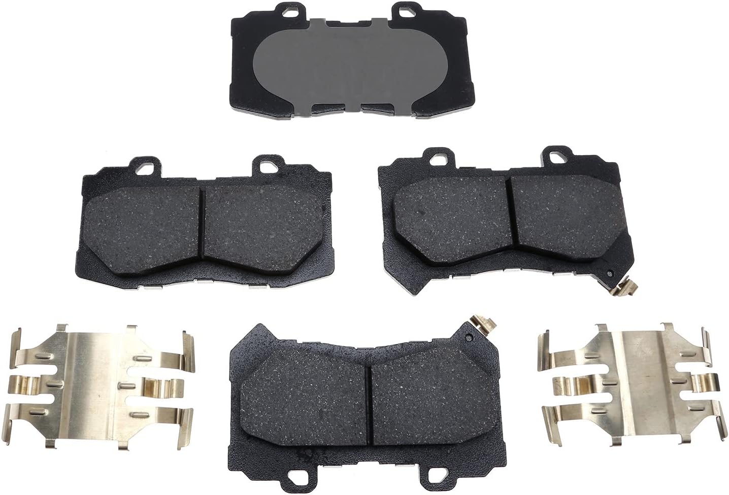 ACDelco Silver 14D1802CH (19343710) Ceramic Front Disc Brake Pad Set