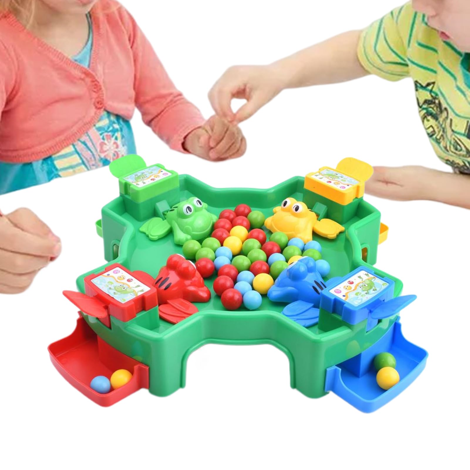 Frog Board Game - Portable Hungry Frog Game | Quick Reflexes Tabletop Toy | Ideal For Preschool Fine Motor Training, Fun Game For Boys And Girls, Perfect For Family Game Night