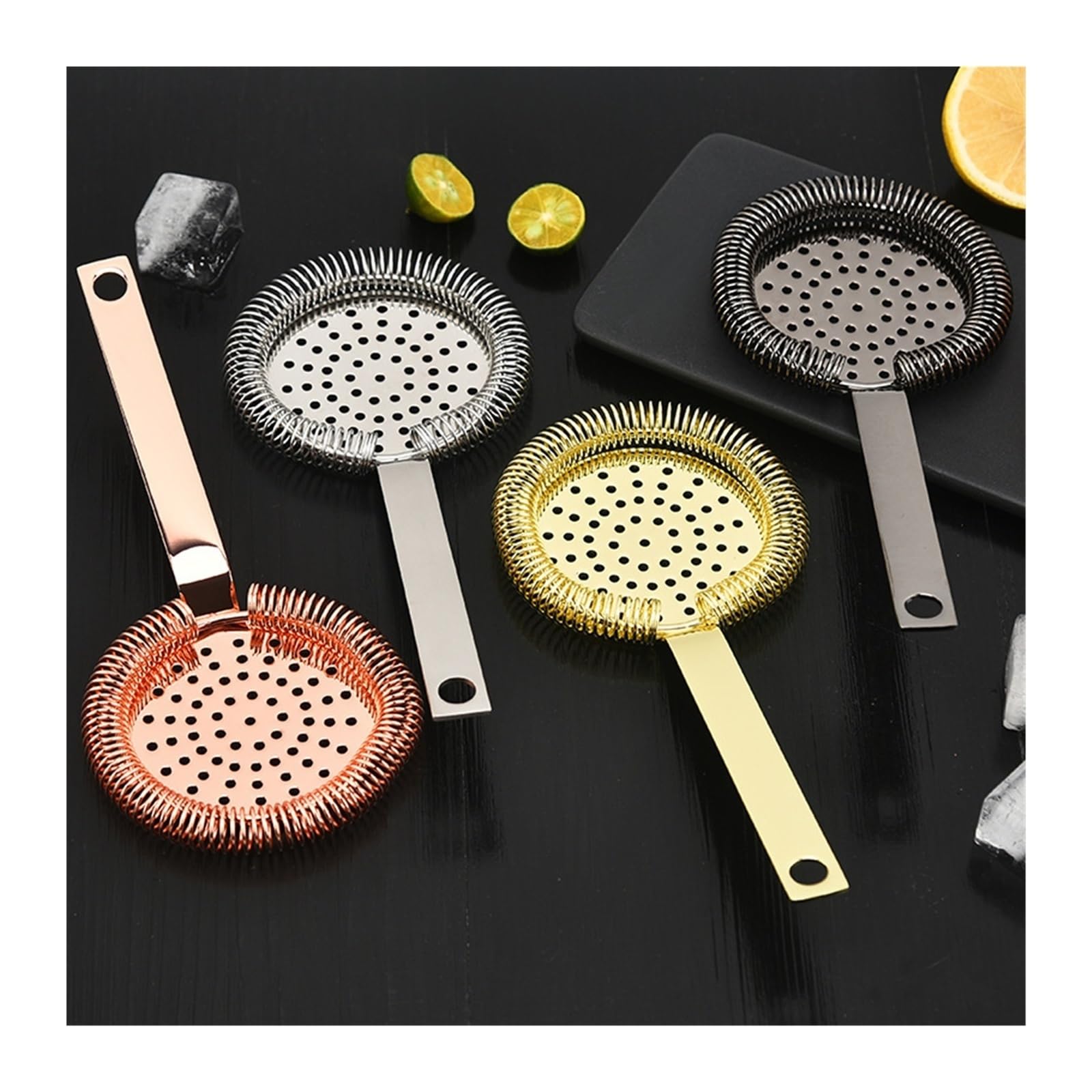 2 Colini Da Cocktail In Acciaio Inox - Professionale Per Bar E Casa - Foto 5