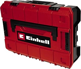 Einhell 4540010 E-Case S-C Systemkoffer (max. 25 kg,universelleAufbewahrungundTransportvonZubehörundWerkzeug,stapelbar,spr...