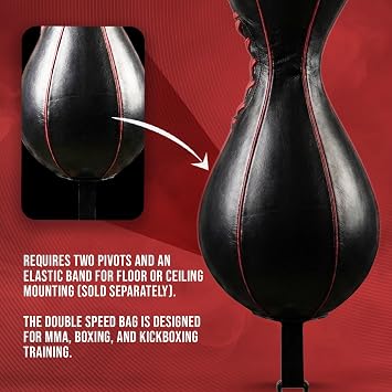 Cleto Reyes Double-Double End Punching Bag for Boxing Workout