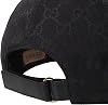 Gucci 200035-KQWBG-1060 Men's Baseball Cap, NERO/VRV