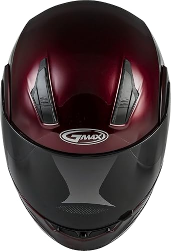 Miniatura 5 de GMAX Casco modular MD-04 (rojo vino, grande) - Aprobado por FMVSS 218