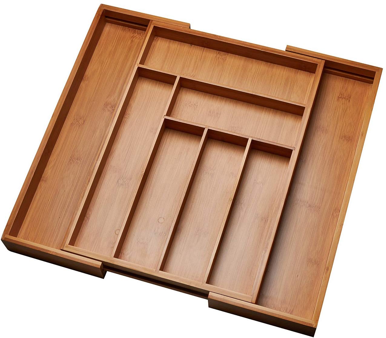 Kitchen Drawer Organizer, Adjustable Drawer Dividers to Fit Snugly Into