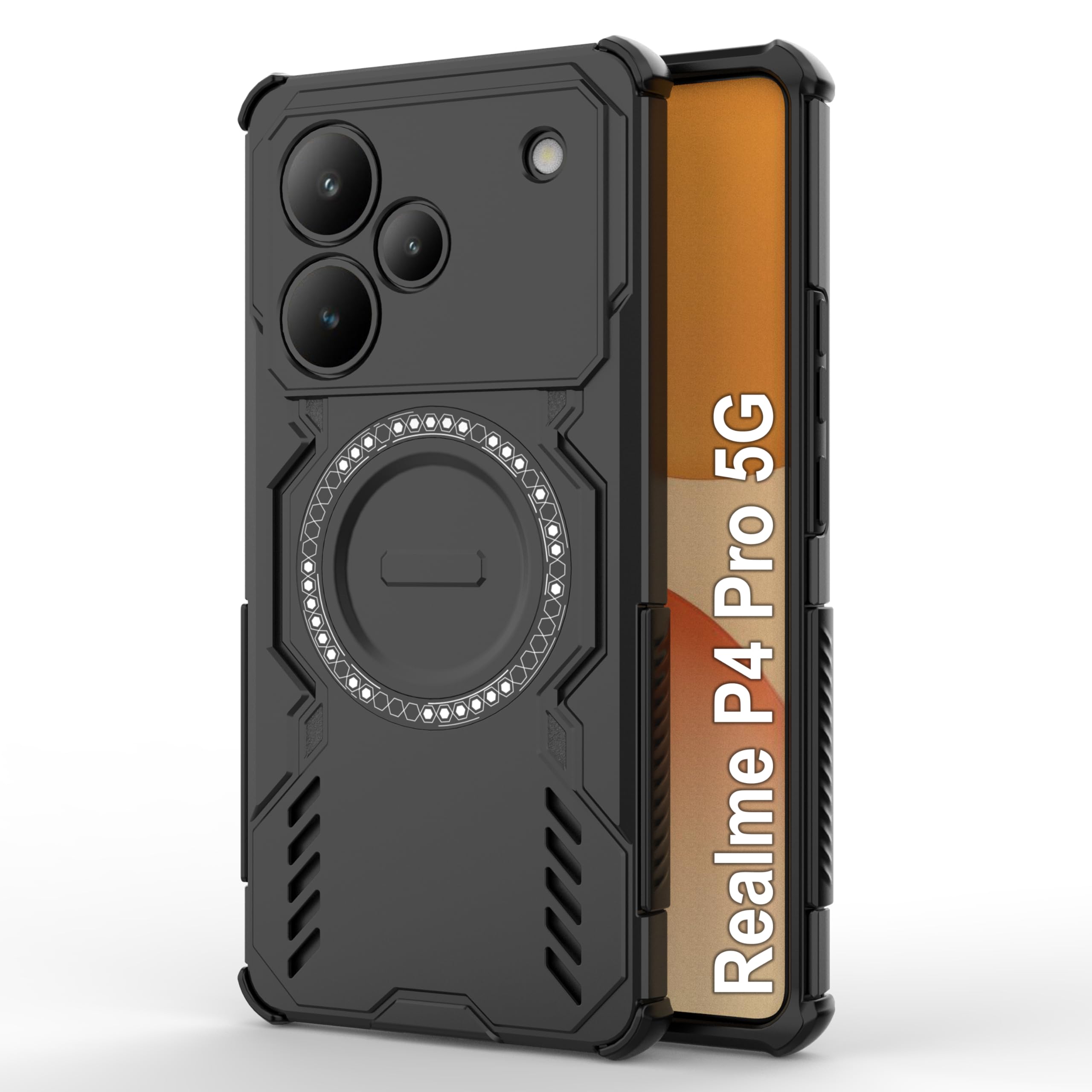Realme P4 Pro Case - MagSafe, Wallet, Car Mount -1 Realme P4 Pro Case - MagSafe, Wallet, Car Mount -1