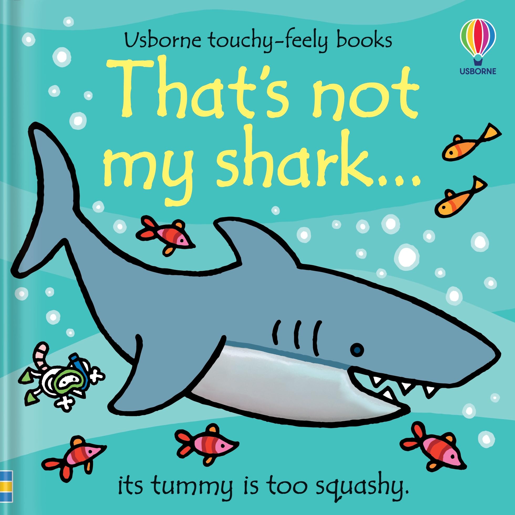 That's Not My Shark: An Interactive Touch-and-Feel Adventure book for kids.