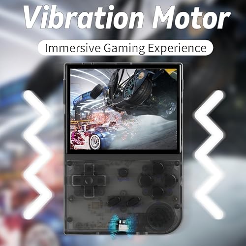 Miniatura 3 de RG35XX 2024 Retro Gaming Consoles with 64GB Card rg35xx Handheld Game Console 3.5 inch IPS Screen Linux System Classic Emulator Hand Held Gaming