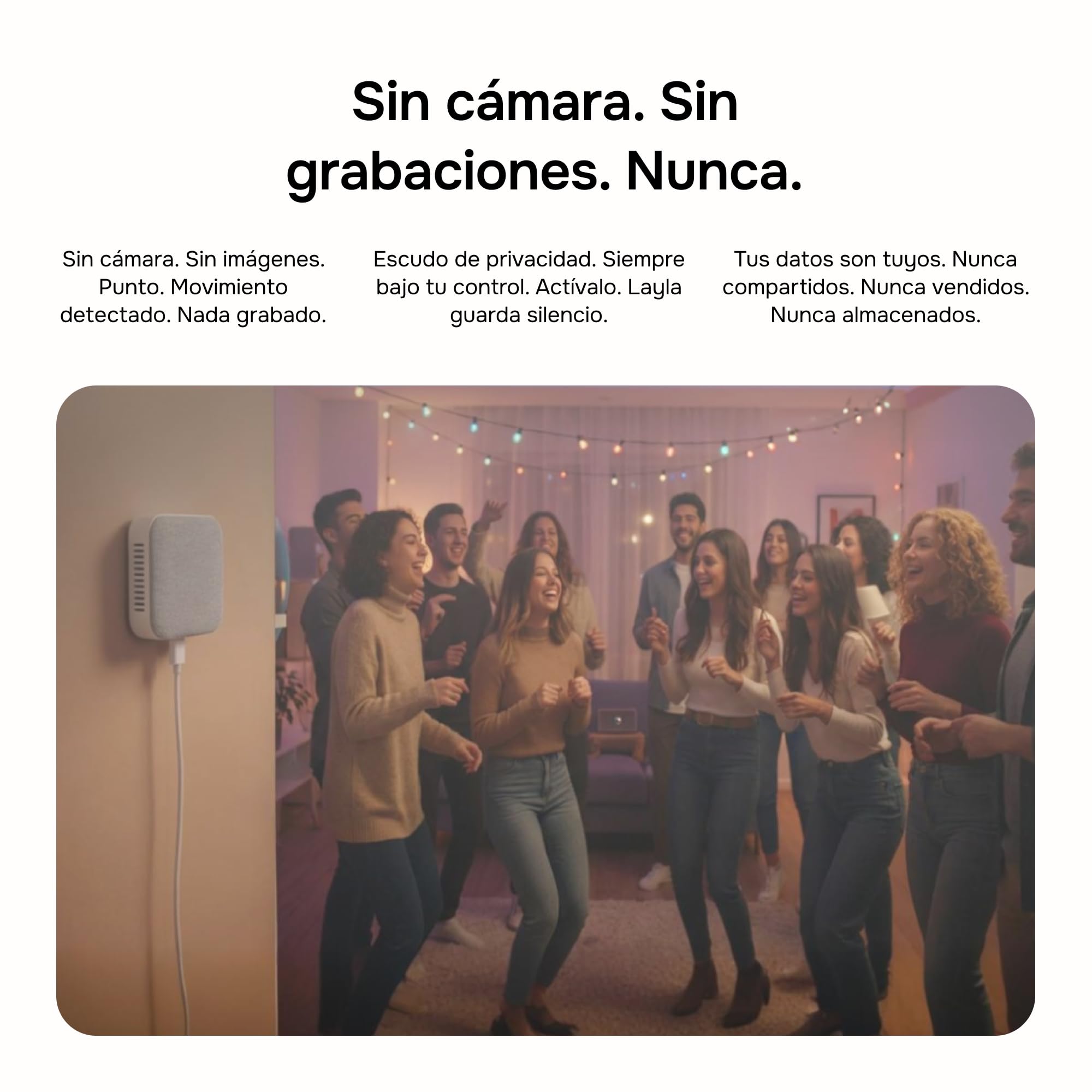 Dispositivo de Monitorización de Ruido para Airbnb | Sensor de Ruido y Ocupación | Monitor Interior de Ruido | Detector de Ruido Privacidad Segura para Alquileres, Oficinas y Hogares