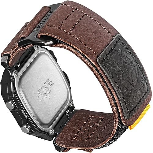 Correa de reloj de cuero genuino de 0.709 in compatible con G-Shock AE-1200AE-1000W1100WAE-1300, W-735HW-216H218H W-219HF-91WF-94WF-105W, correa de