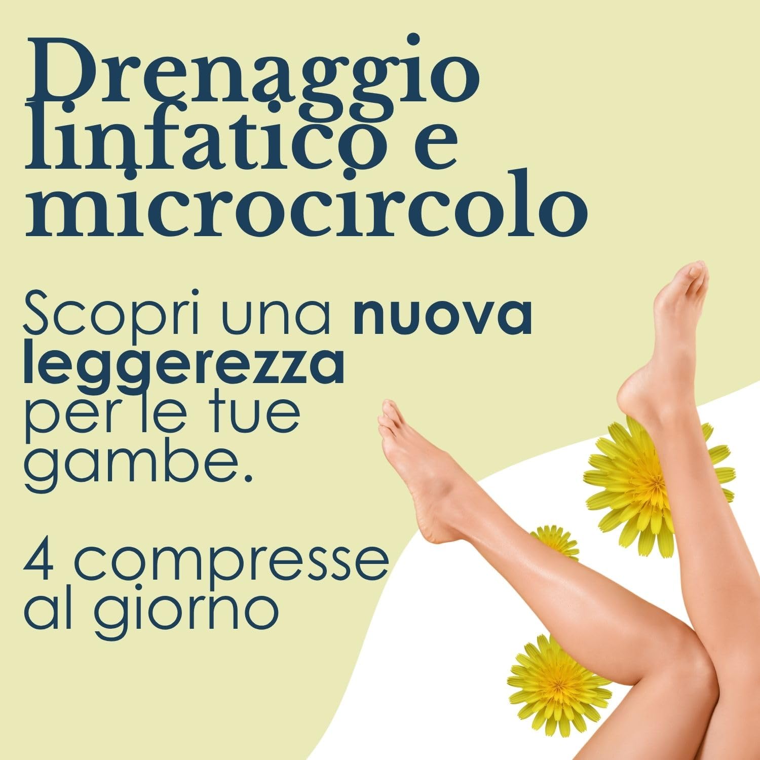 ERBEX - Centella Asiatica 160 Compresse | Polvere Micronizzata Parti Aeree | 984 mg per Dose | Funzionalità del Microcircolo | Inestetismi della Cellulite | Integratore Alimentare