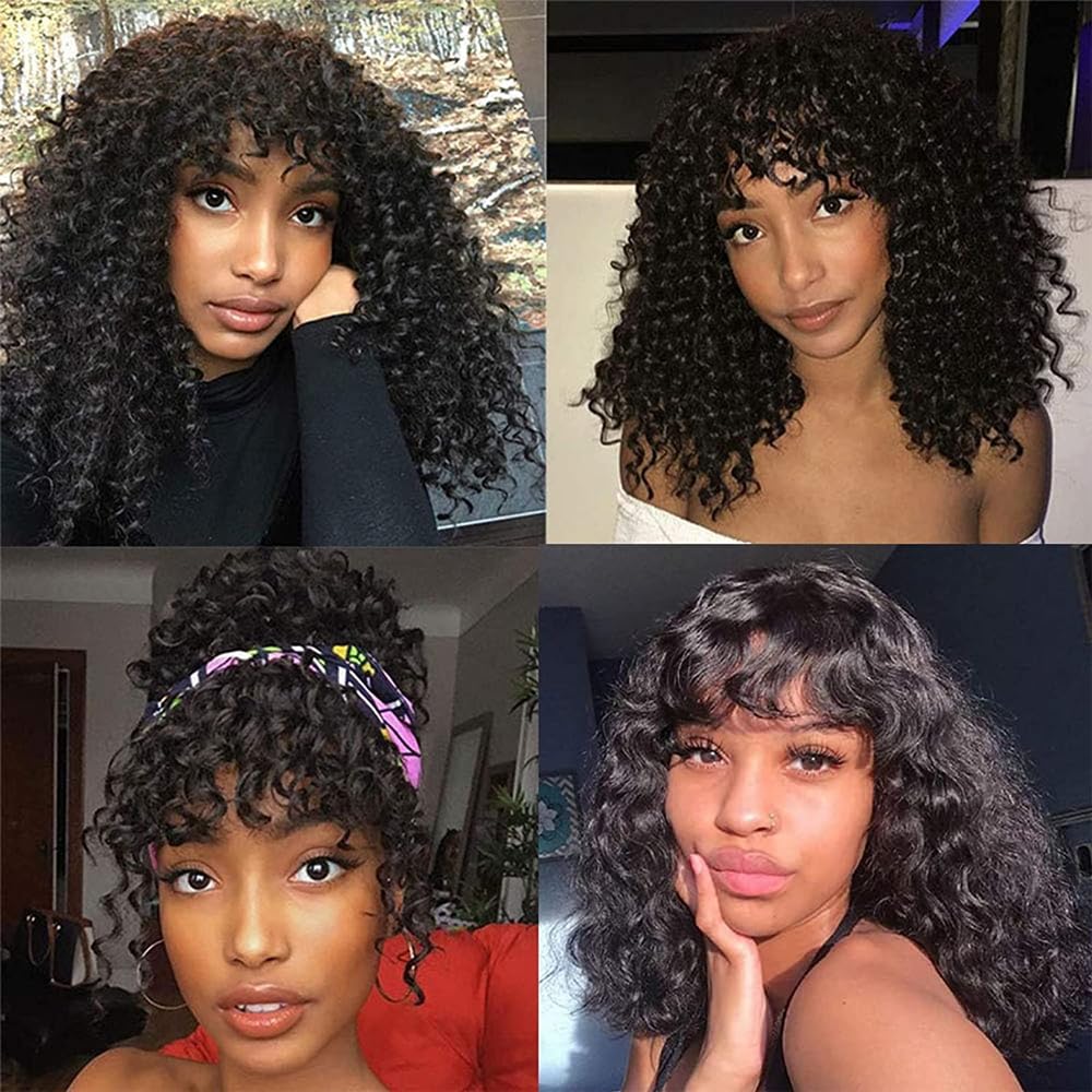 Curly Bundles Human Hair kinky Curly Bundle 20 22 24 inch Human Hair 3 Bundles Natural Black Bundle 1B Color
