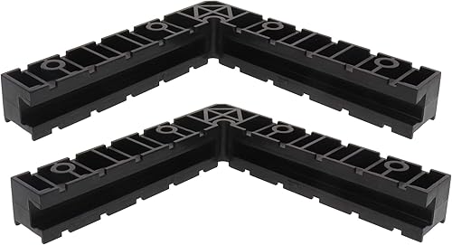 Miniatura 18 de Milescraft 4009 Abrazaderas para vallas, paquete de 2 abrazaderas universales con varilla de 3/8 pulgadas para sierras de mesa, sierras