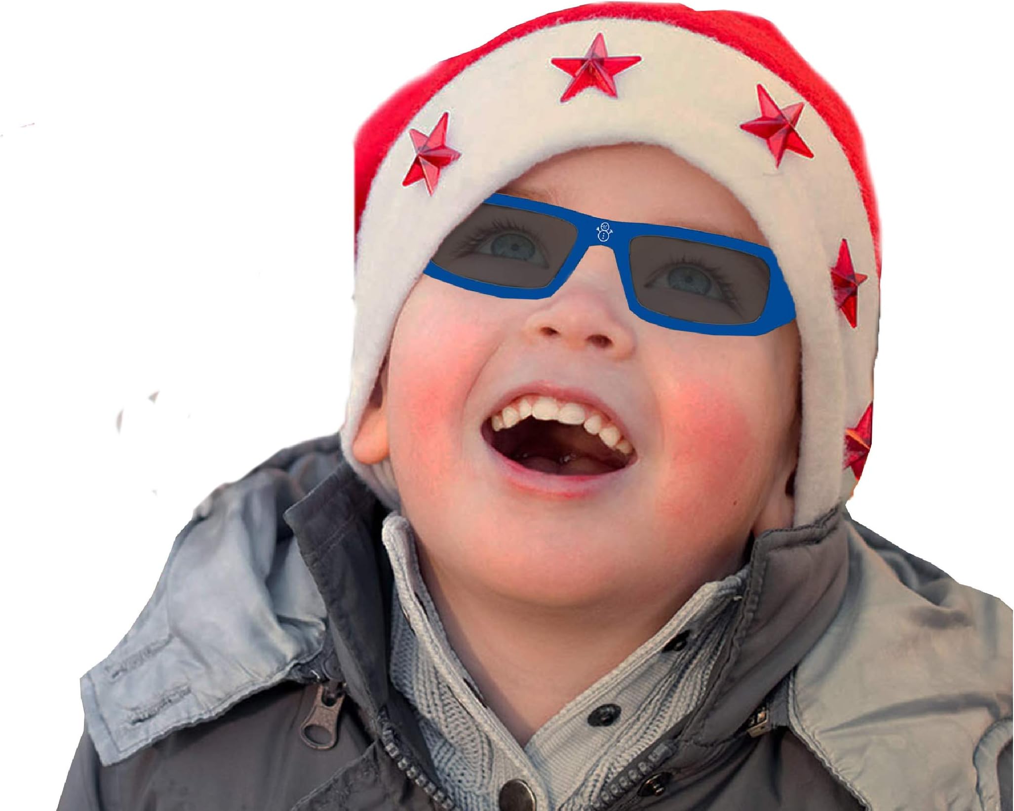 Plastic 3D GLASSES- Holographic glasses, Look through Glasses at your Holiday Lights & See Christmas Shapes