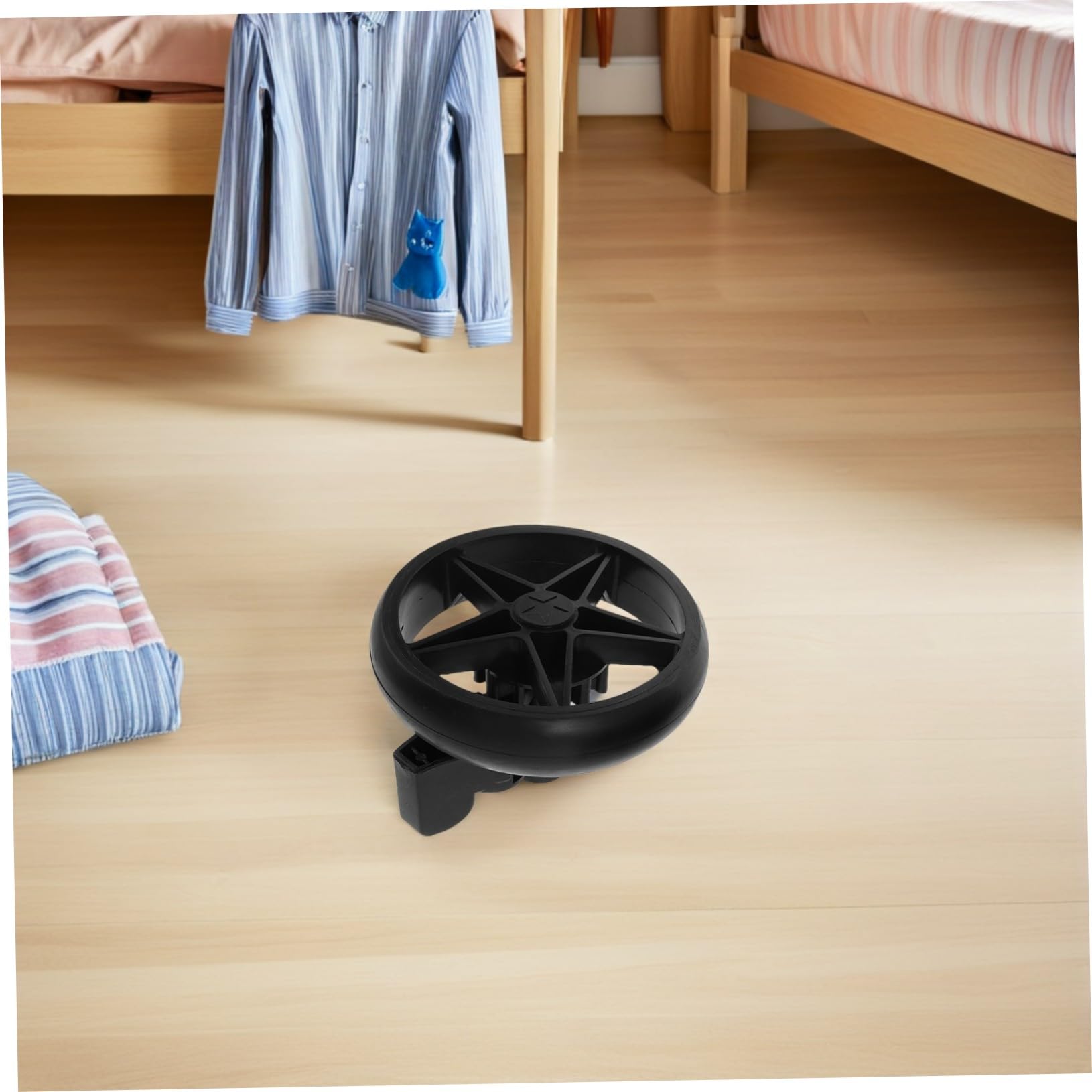 Toddmomy 2pezzi Ruote di Ricambio Silenziose per Passeggino con Freno di Ruote Posteriori per Deambulatori Accessori per Carrozzine e Passeggini