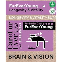 Supplement Treats for Senior Cats  Cognitive Support | Premium Feline Longevity Stack | Lion's Mane Mushroom + Taurine Complex | Brain & Vision Formula from Wellness Science | Lamb Flavor