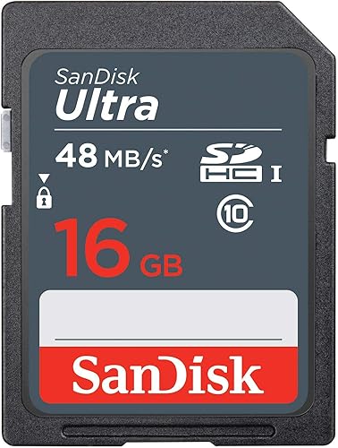 Miniatura 3 de SanDisk Ultra 16GB SD SDHC Tarjeta Flash UHS-I Clase 10 Velocidad de lectura hasta 48MB/s 320X SDSDUNB-016G-GN3IN Lote al por mayor