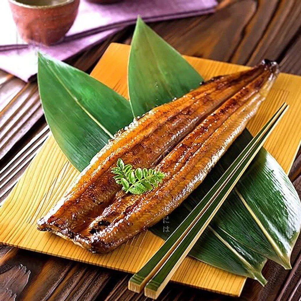 Amazon.co.jp: Hifeoos 笹の葉 葉 本物 天然葉 寿司 プレート 飾り