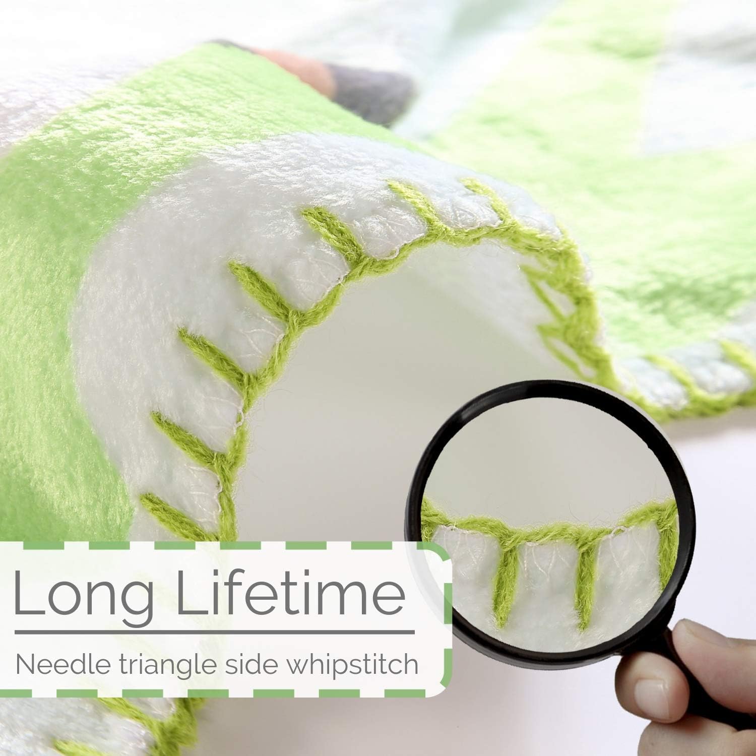 InnoBeta Baby Monthly Milestone Blanket, Flannel Plush Newborn Infant Photo Blanket, for Pictures Photography for Newborn Boys & Girls New Mom Gifts (Panda) - Image 3