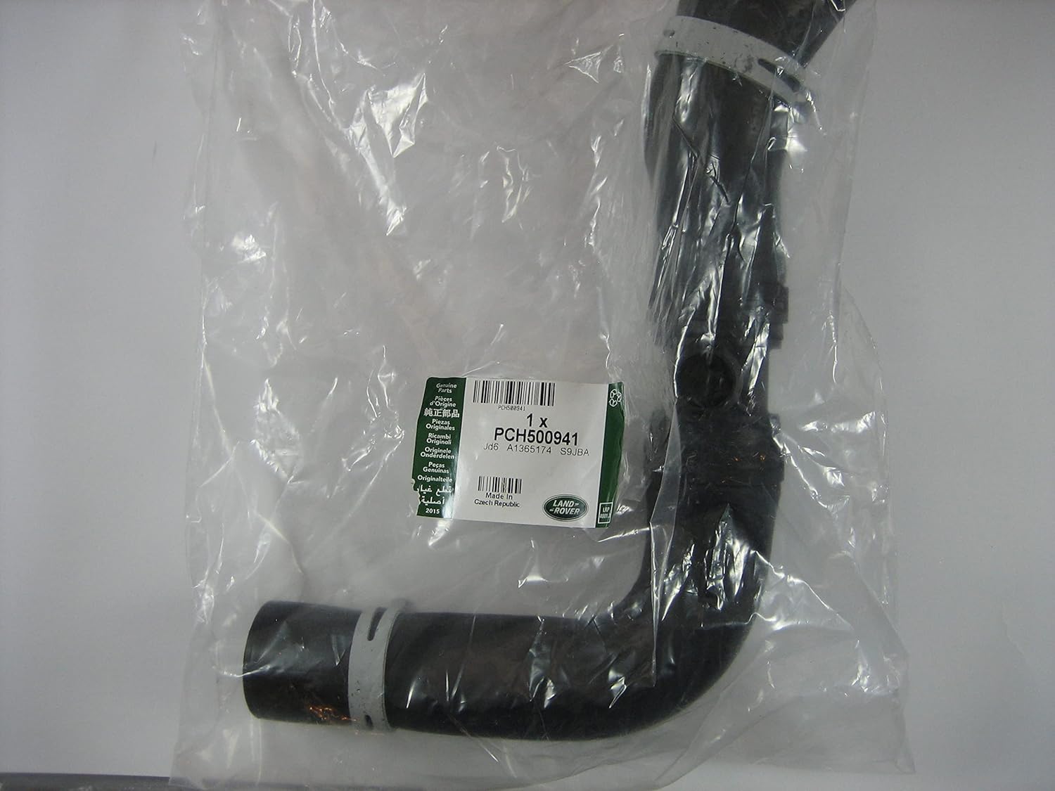 Genuine LAND ROVER UPPER RADIATOR HOSE LR3 V8 RANGE ROVER SPORT PCH500941