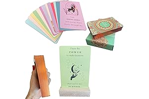 Affirmation Cards by Sensi 52 Deck: Inspirational Cards for Women