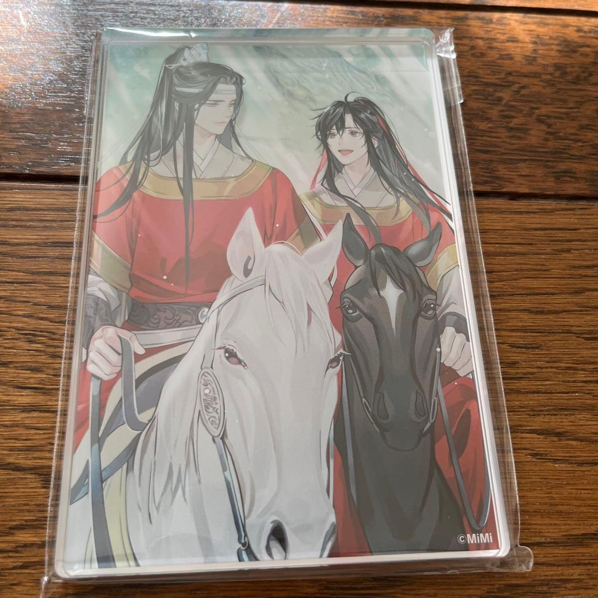 pash 魔道祖師 アクリルブロック 魏無羨 藍忘機 アニメイト限定セット