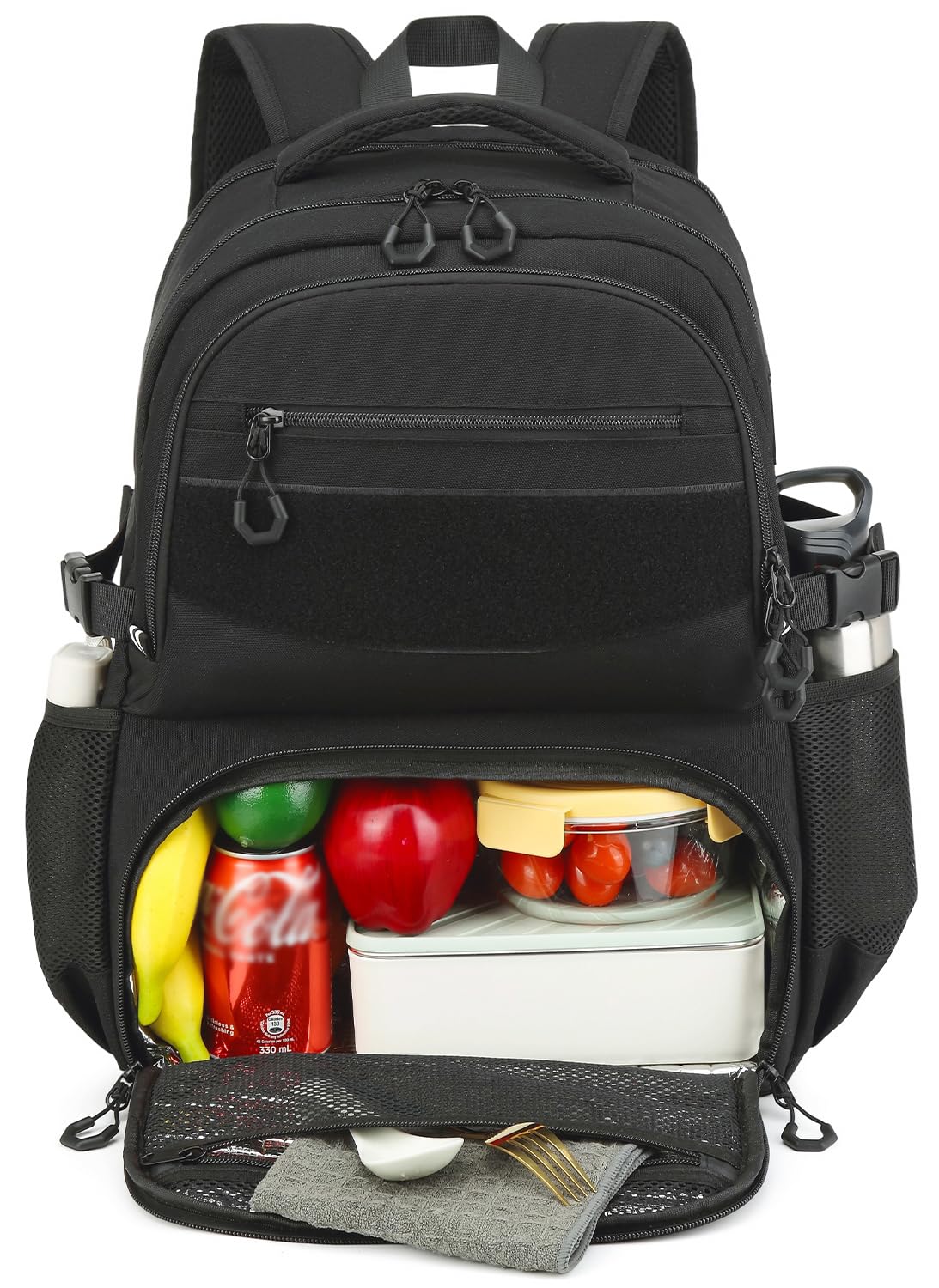 Sac à dos pour ordinateur portable 17" avec compartiment isotherme 40 l Sac à dos de travail pour homme | Sac à dos thermique imperméable pour randonnée, voyage, extérieur, cadeau pour homme/père