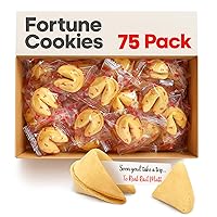 Vista 13 de Fortune Cookies - Galletas de la fortuna envueltas individualmente para Navidad, fiestas, bodas, eventos y celebraciones con divertidas fortunas