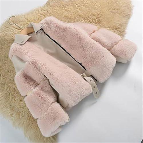 Miniatura 3 de TBUIALL Chaqueta de manga larga para niñas pequeñas, para otoño, invierno, forro polar con cremallera, chaquetas de lana cálidas para niños pequeños