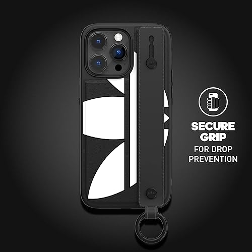 Miniatura 5 de adidas Funda diseñada para iPhone 14 Pro Max con agarre y soporte para teléfono  Protección contra caídas y correa de mano  Compatible con carga