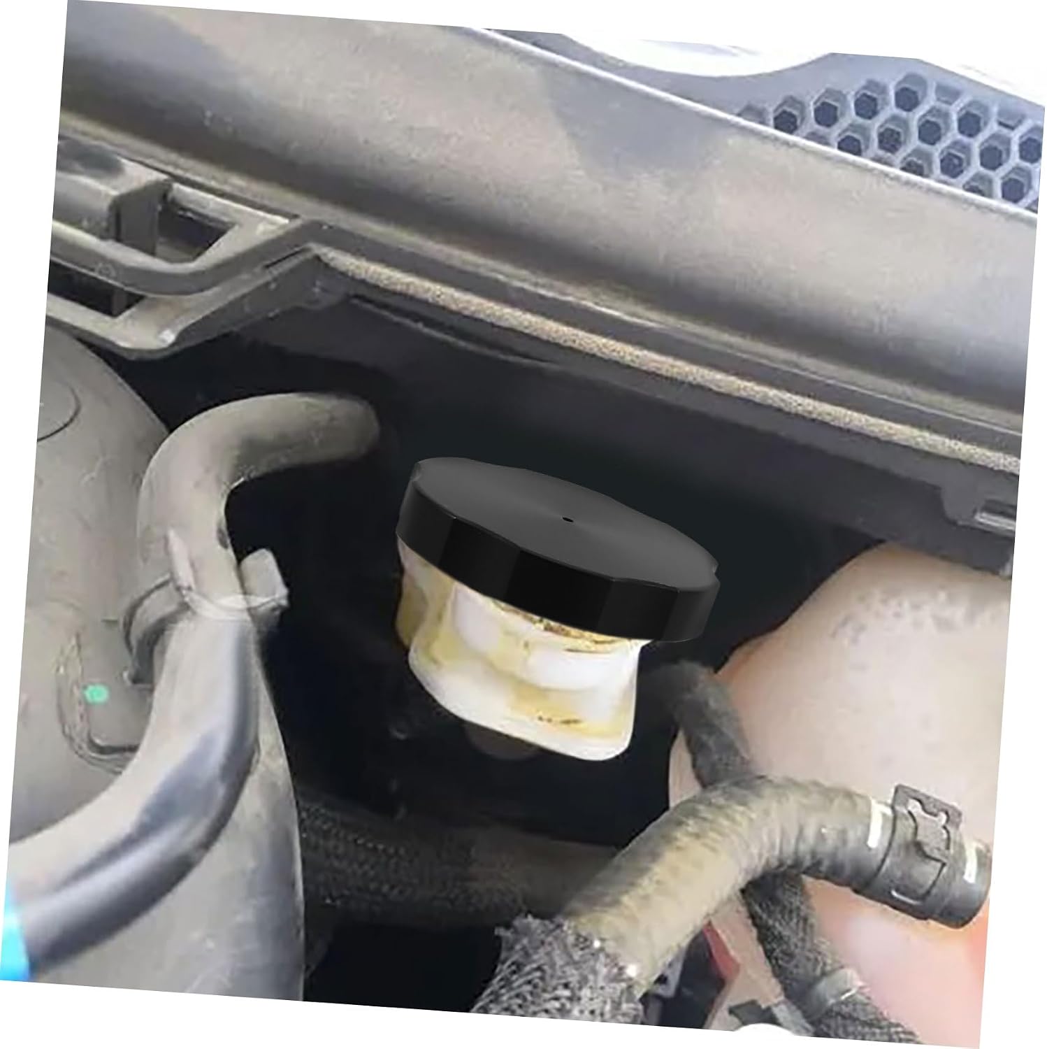 Hydraulic Brake Fluid Reservoir Tank Durable Oil Cup for Car Drift Easy Installation Black Color Essential for Automotive Modifications
