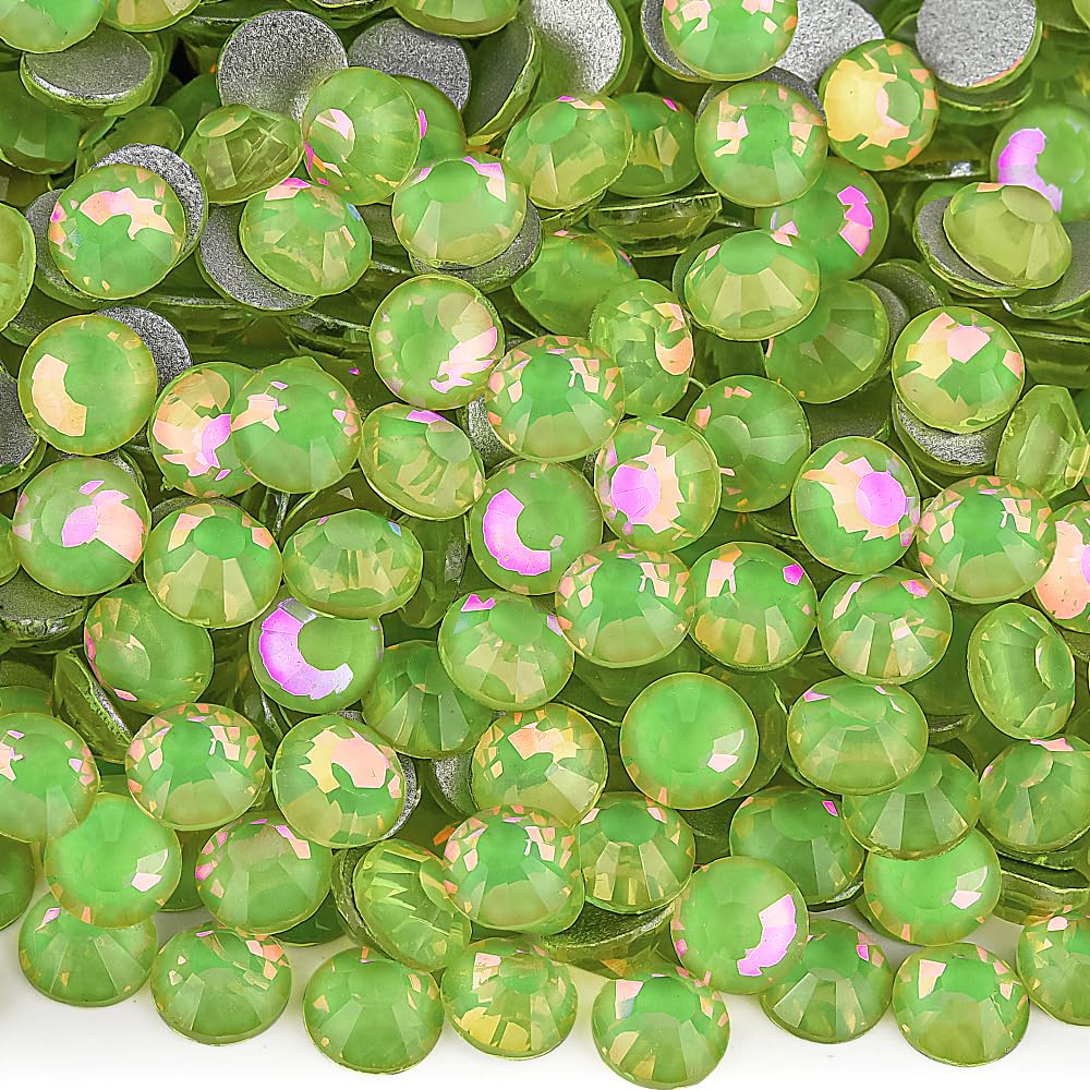 Rhinestones for Crafting 6.5mm SS30 Lemon Lime Crystal 288pcs