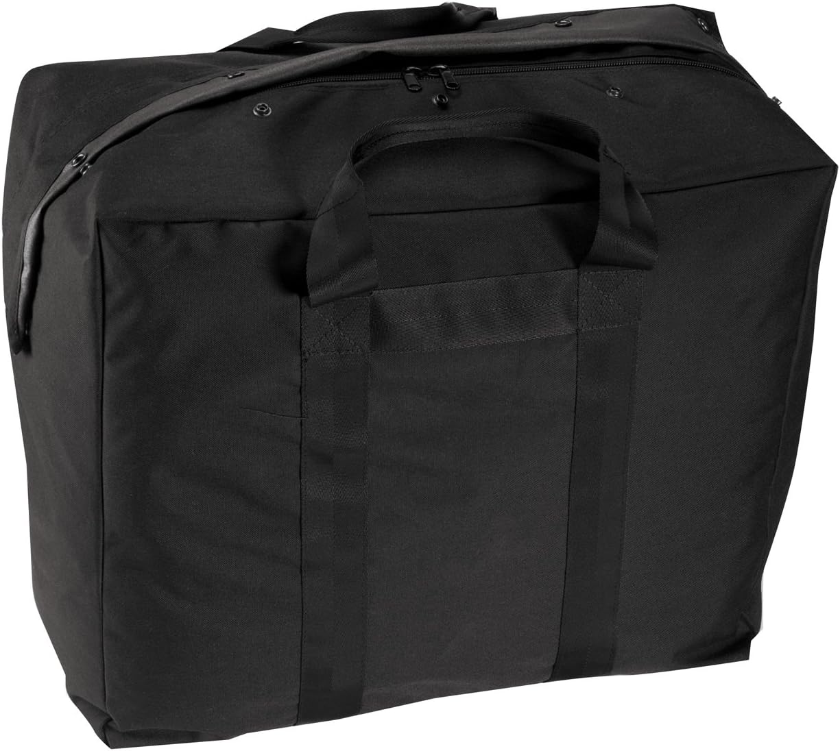 Rothco Enhanced Aviator Kit Bag - Heavy-Duty Outdoor Gear Carry Bag for Additional Storage, Coyote Brown