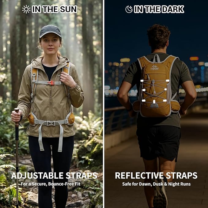 Mochila de Senderismo 20L Impermeable para Hombre y Mujer miniatura 7