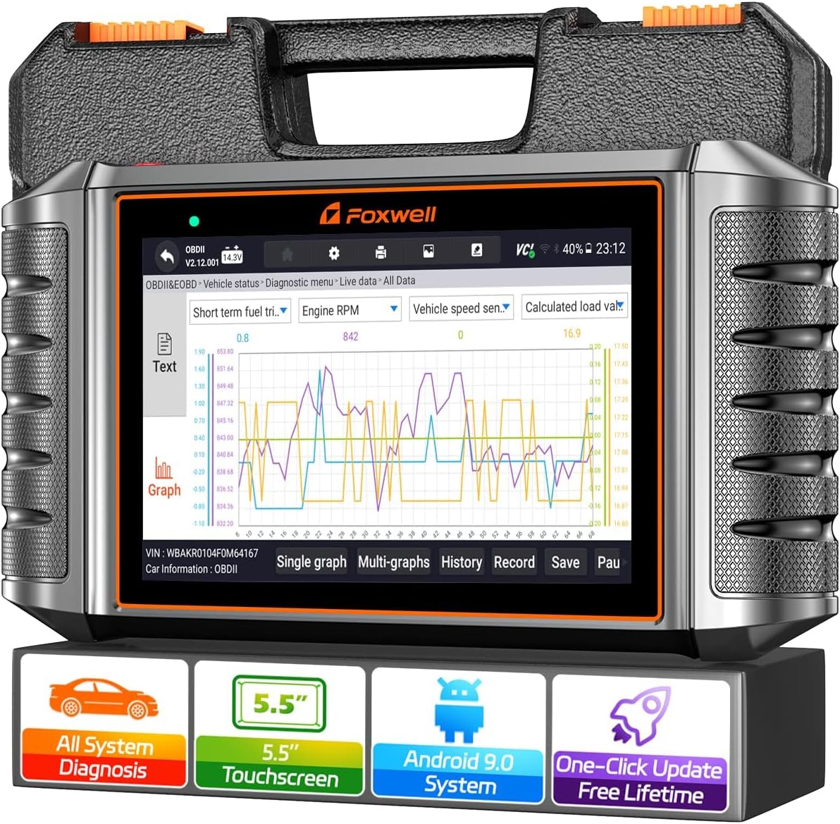 FOXWELL NT710 fit for BMW Obd2 Scanner