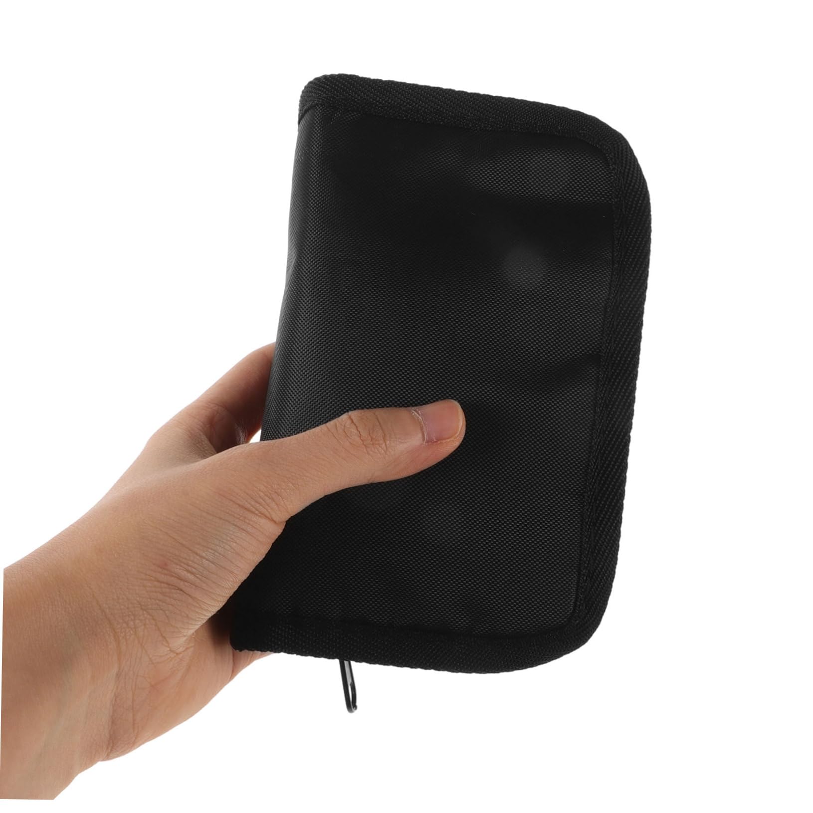 CALLARON 15 Pezzi Borsa per la conservazione del glucometro custodia portatile buste portaoggetti copertura del glucometro custodia per portatile Fodera 210d Black