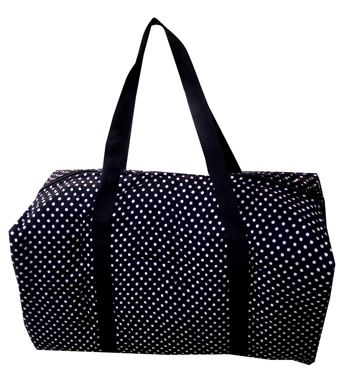 Beautiful Black Star Printed Small Travel Bag for Men and Women-image-41