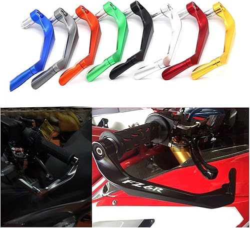 Miniatura 4 de Motorcycle Brake Clutch Levers Guard ProtectorHandbar Brake Clutch Lever GuardHandlebar Protector For Yama-ha FZ6R FZ6 R FZ-6R 2009-2015 Brake