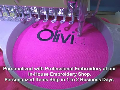 Miniatura 4 de Delantal personalizado Tela de sarga de poliésteralgodón, Rosado