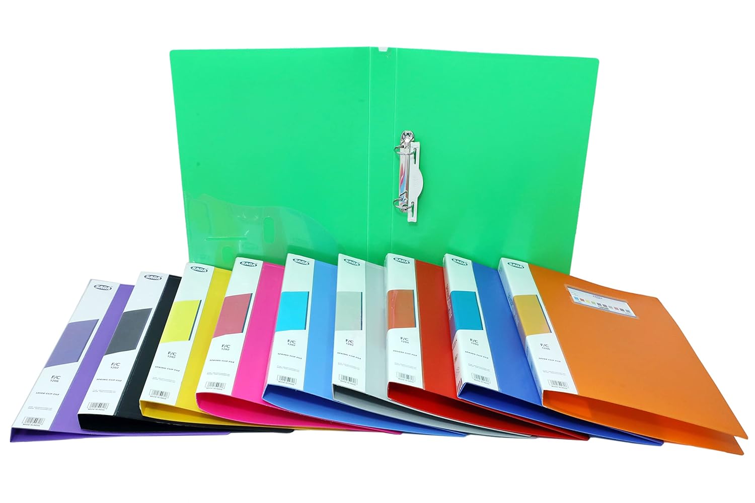 SAGA Ring Binder File, 2D A4 Size Tough & Durable A4 Size Ring Binder