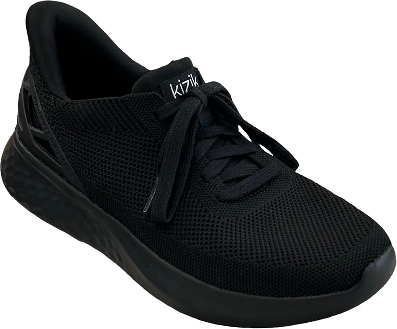 Kizik Slip On Sneakers: Athens - Comfortable All-Day Wear, Hands Free Convenience, Breathable Knit Top, Mens & Womens Walking Shoes with Arch Support